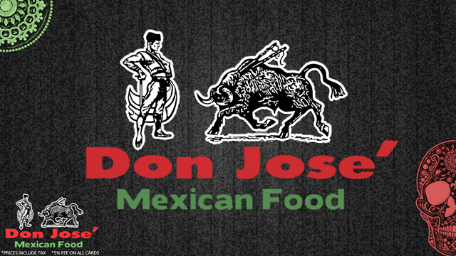 Coach House Food Truck Menu | Don Jose Mexican Food